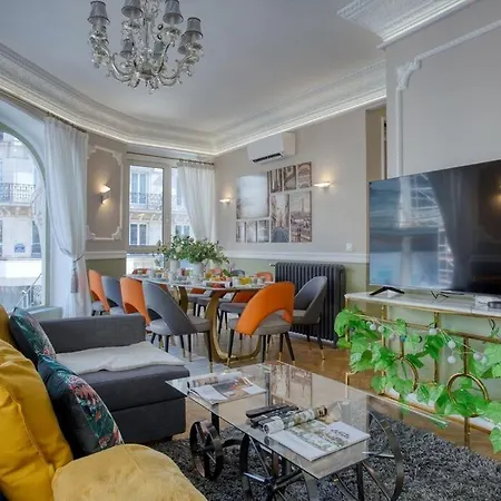 Charmant 160M² 6Ch-Haussmannien Climatise & Ascens Paris Extérieur photo